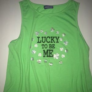 Claire’s St Patrick’s day shirt